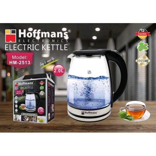 Hoffmans HM-2513 electric glass kettle