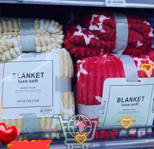 "Liberty Is Life Home Creative" Luxe Soft Blanket.