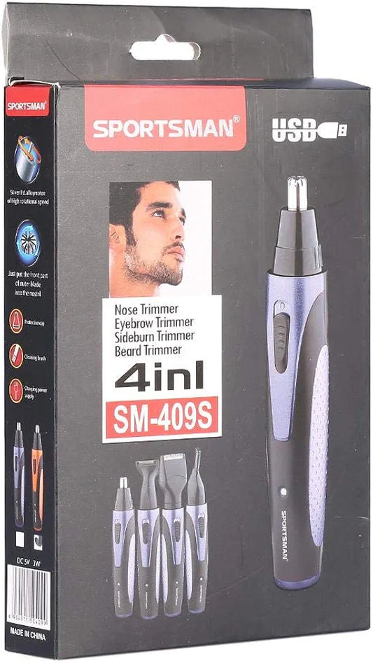 Sportsman 4-in-1 electric personal grooming set, model SM-409S